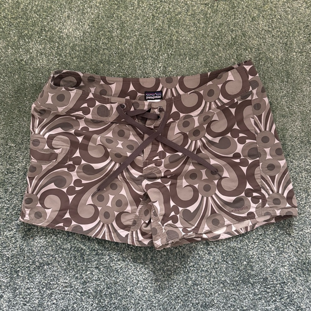 90s Patagonia Vintage Patterned Outdoors Nature Surf Swim Swimsuit